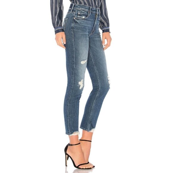 💕MOTHER SUPERIOR💕 Flirt Ankle Jeans ~ Testing the Waters High Rise 26 - Picture 10 of 16